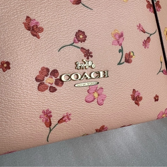 COACH BRAND NEW Kacey Satchel With Mystical Floral Print - Picture 8 of 8